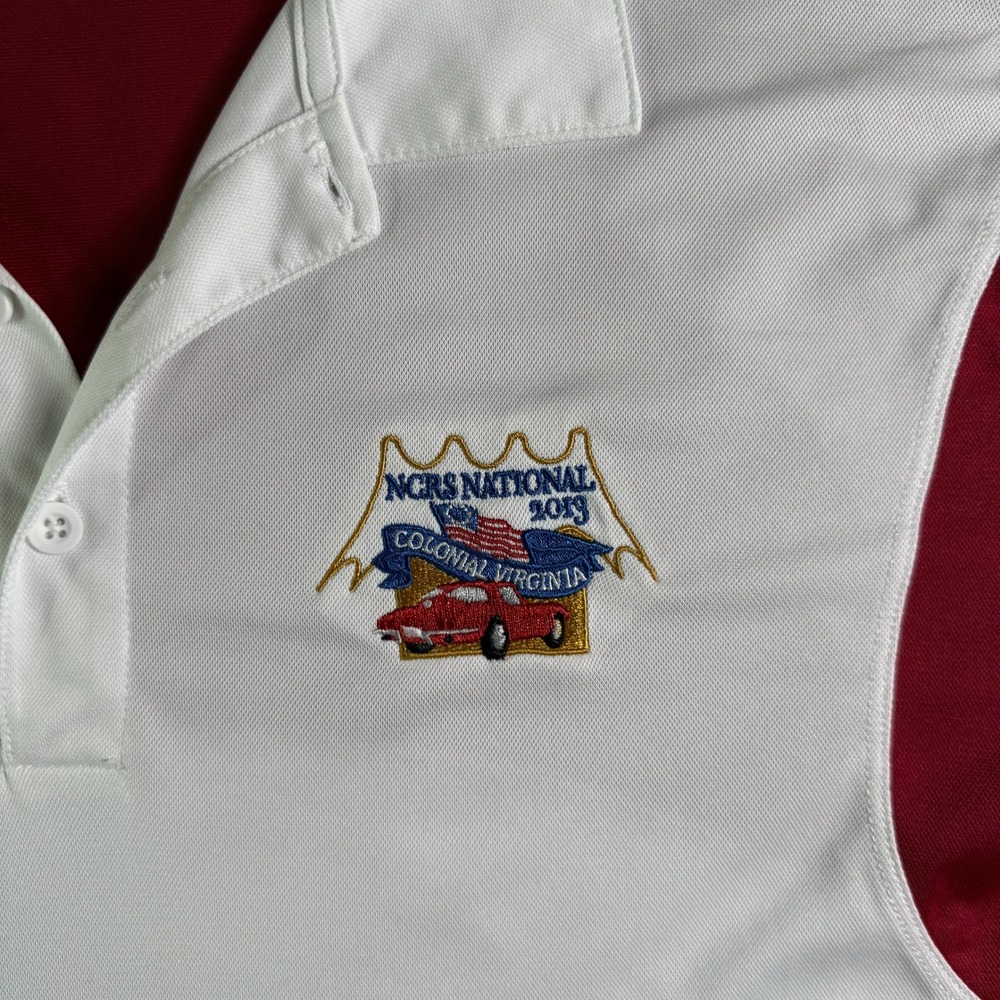 Harriton NCRS National 2013 Colonial Virginia Polo Shirt Mens Cars - Picture 3 of 9